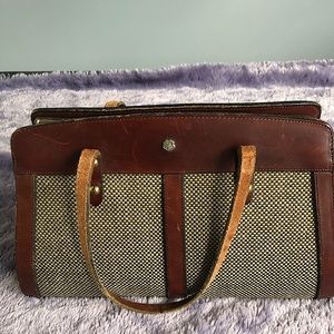 John Romain Vintage Tweed Bag